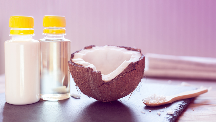 ingrédients pour après shampoing huile de coco