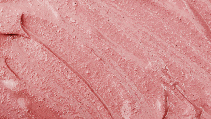 pâte d'argile rose pour soin capillaire